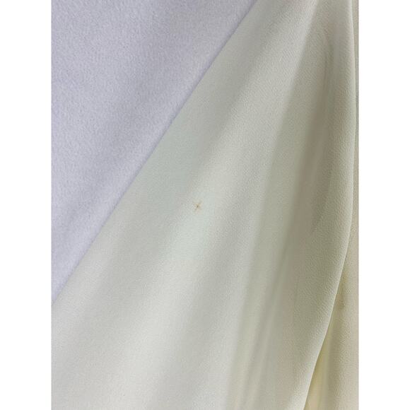 Vintage JBS white sheer duster jacket and sleeveless dress set 20w￼ - Picture 10 of 14